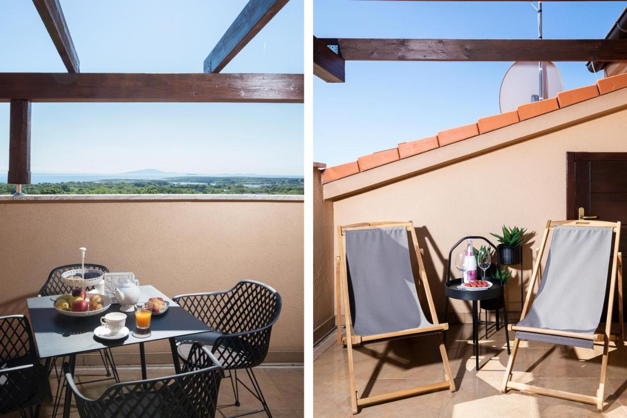 Cesare Apartment, With Swimming Pool And Sea View Ližnjan 외부 사진